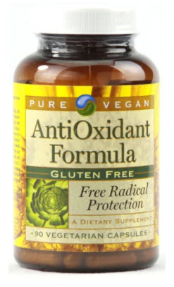 Pure Vegan AntiOxidant Formula Gluten Free  Pure Vegan AntiOxidant Formula Gluten Free | Vitacost.com/blog