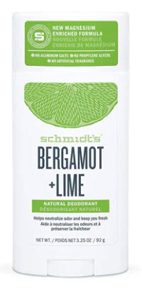 Schmidt's Deodorant Stick Bergamot & Lime Schmidt's Deodorant Stick Bergamot & Lime | Vitacost.com/blog