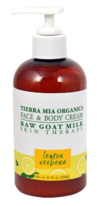 Tierra Mia Organics Face & Body Cream Lemon Verbena | Vitacost.com/blog