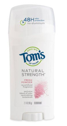 Tom's of Maine Natural Strength Women's Stick Deodorant Fresh Powder Tom's of Maine Natural Strength Women's Stick Deodorant Fresh Powder | Vitacost.com/blog