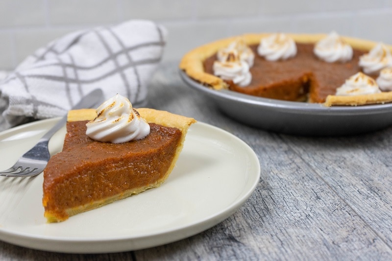 Homemade Vegan Sweet Potato Pie with Meringue Topping | Vitacost.com/Blog