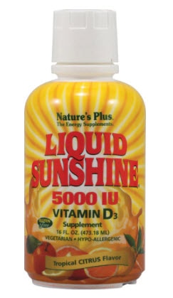 Nature's Plus Liquid Sunshine® Vitamin D3 Tropical Citrus | Vitacost.com/blog