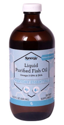 Vitacost Synergy Liquid Purified Fish Oil Omega-3 EPA & DHA Orange | Vitacost.com/blog
