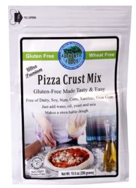 Authentic Foods Pizza Crust Mix Authentic Foods Pizza Crust Mix | Vitacost.com/Blog