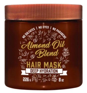 Aveeno Almond Oil Blend Hair Mask Deep Hydration | Vitacost.com/blog