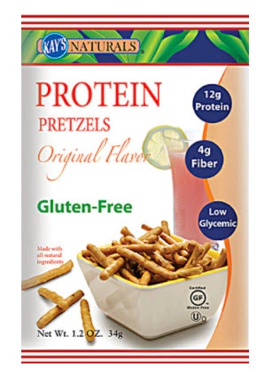 Kay’s Naturals Protein Pretzel Sticks | Vitacost.com/blog