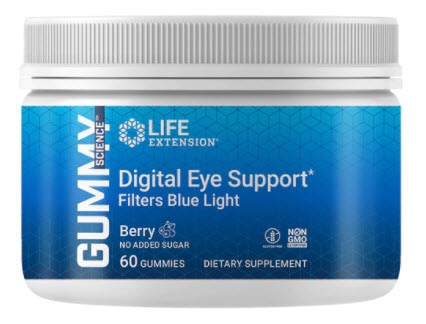 Life Extension Gummy Science™ Digital Eye Support Berry | Vitacost.com/blog