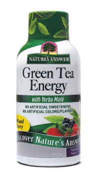 Nature's Answer Green Tea Energy with Yerba Mate Mixed Berry | Vitacost.com/blog