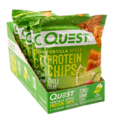Quest Nutrition Tortilla Style Protein Chips | Vitacost.com/blog