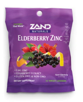 Zand HerbaLozenge® Elderberry Zinc Sweet Elderberry | Vitacost.com/blog