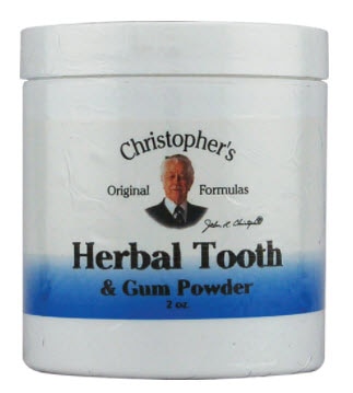 Christopher's Herbal Tooth and Gum Powder | Vitacost.com/blog