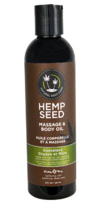Earthly Body Hemp Seed Massage & Body Oil Guavalava Earthly Body Hemp Seed Massage & Body Oil Guavalava | Vitacost.com/blog