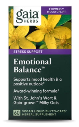 Gaia Herbs Emotional Balance™ Gaia Herbs Emotional Balance | Vitacost.com/blog