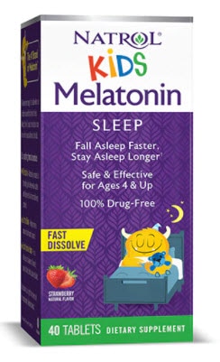 Natrol Kids Melatonin Fast Dissolve Tablets Strawberry | Vitacost.com/blog