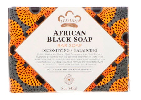 Nubian Heritage Bar Soap African Black | Vitacost.com/blog