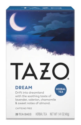 Tazo Dream Caffeine Free Herbal Tea | Vitacost.com/blog