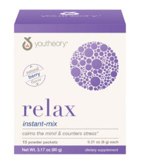 Youtheory Relax Instant-Mix Natural Berry | Vitacost.com/blog