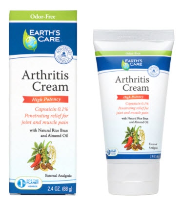 Earth's Care Arthritis Cream | Vitacost.com/blog