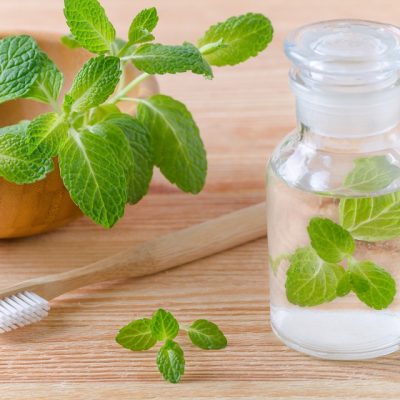 Homemade Natural Mouthwash in Glass Jar | Vitacost.com/Blog