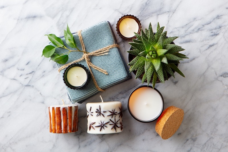 Overview View of Gifts for Mother's Day: Candles, Towels and Plants | Vitacost.com/Blog