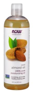 Now Solutions Sweet Almond Oil 100% Pure Moisturizing and Massage Oil NOW Foods Solutions Sweet Almond Oil | Vitacost.com/Blog