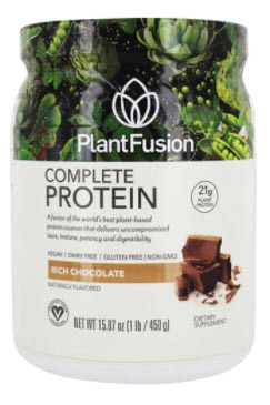 PlantFusion Complete Plant Protein Rich Chocolate | Vitacost.com/blog