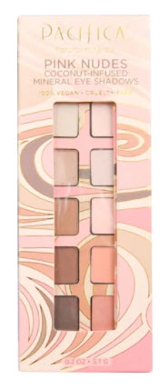 Pacifica Mineral Eye Shadow Palette Pink Nudes | Vitacost.com/blog