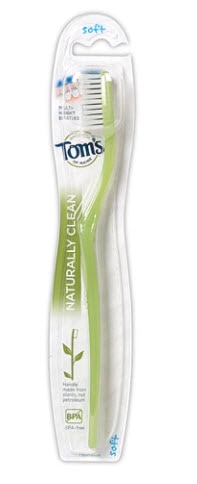 Tom's of Maine Natural Toothbrush Soft | Vitacost.com/blog