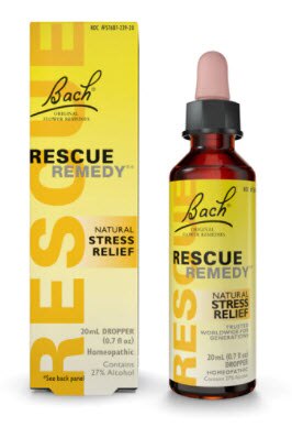 Bach Rescue Remedy Dropper Natural Stress Relief | Vitacost.com/blog