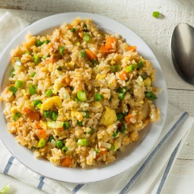 Turmeric Bone Broth Fried Rice | Vitacost.com/blog