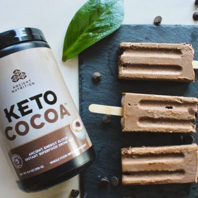 Chocolate Keto Popsicles with Keto Cocoa | Vitacost.com/blog