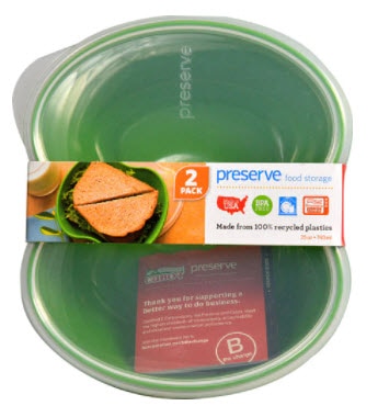 Preserve Sandwich Food Storage Containers with Lids Apple Green Preserve Sandwich Food Storage Containers with Lids Apple Green | Vitacost.com/blog