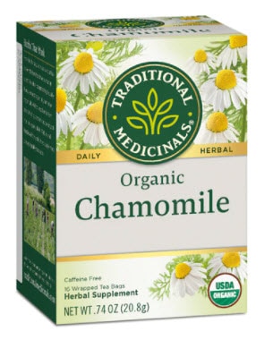 Traditional Medicinals Herbal Tea Organic Chamomile | Vitacost.com/blog