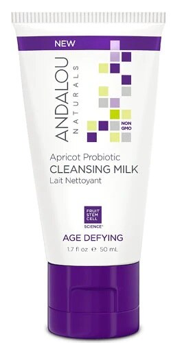 Andalou Naturals Age Defying Probiotic Cleansing Milk Apricot | Vitacost.com/Blog