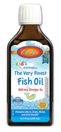 Carlson Kids Norwegian The Very Finest Fish Oil Orange | Vitacost.com/blog
