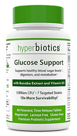 Hyperbiotics Glucose Support Hyperbiotics Glucose Support | Vitacost.com/blog