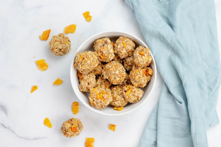 Oatmeal Energy Balls with Mango Vitacost Blog
