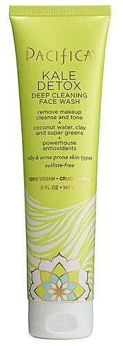Pacifica Natural Beauty Face Wash Kale Detox Deep Cleaning | Vitacost.com/Blog