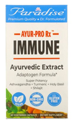 Paradise Herbs Ayur-Pro Rx™ Immune Ayurvedic Extract | Vitacost.com/blog