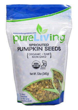 Pure Living Organic Sprouted Pumpkin Seeds Pure Living Organic Sprouted Pumpkin Seeds | Vitacost.com/blog