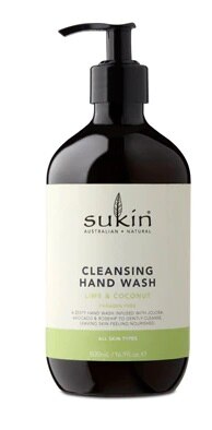 Sukin Cleansing Hand Wash Lime & Coconut | Vitacost.com/Blog
