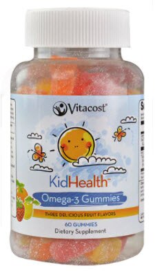 Vitacost KidHealth Omega-3 Gummies for Kids | Vitacost.com/blog