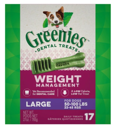Greenies Weight Management Large Dog Dental Treats | Vitacost.com/blog