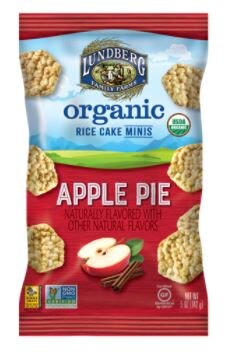 Lundberg Organic Apple Pie Rice Cake Minis Lundberg Organic Apple Pie Rice Cake Minis | Vitacost.com/Blog
