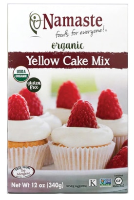 Namaste Foods Organic Cake Mix Gluten Free Yellow | Vitacost.com/blog
