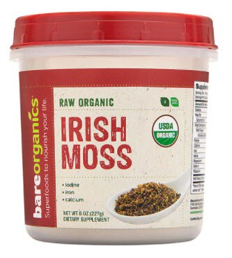 BareOrganics Irish Moss Powder Raw BareOrganics Irish Moss Powder Raw | Vitacost.com/blog