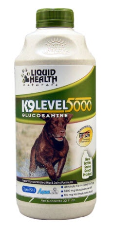 Liquid Health Naturals K9 Level 5000 Glucosamine | Vitacost.com/blog