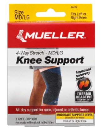 Mueller Sports Medicine Inc. Fir Knee Support MD-LG | Vitacost.com/blog