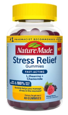Nature Made Stress Solutions Stress Relief Gummies Mixed Berry Nature Made Stress Solutions Stress Relief Gummies Mixed Berry | Vitacost.com/blog