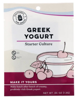 Cultures For Health Yogurt Starter Culture Greek | Vitacost.com/blog